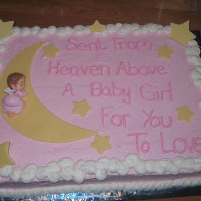 Girl Baby Shower Cake