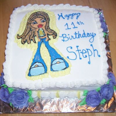My Daughter's Bratz Doll Cake