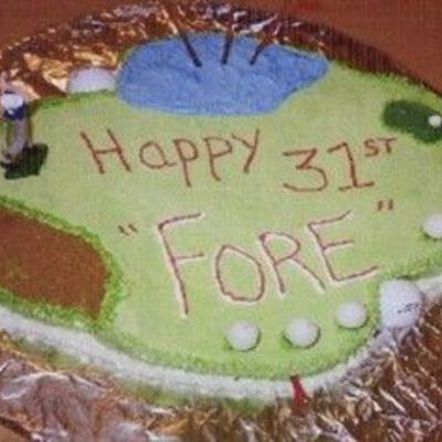 My Hubby's Birthday Cake