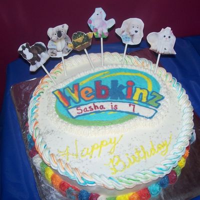 Webkinz Cake