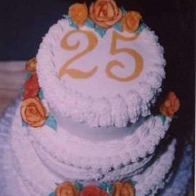 Wedding Anniversary Cake