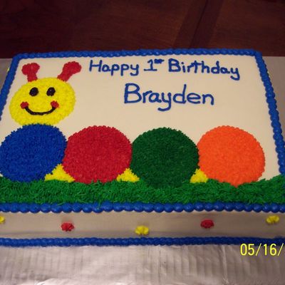 Caterpillar 1St Birthday