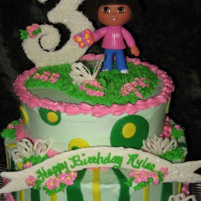 Dora Birthday Cake