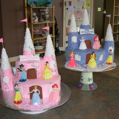 Princess Castle Cake