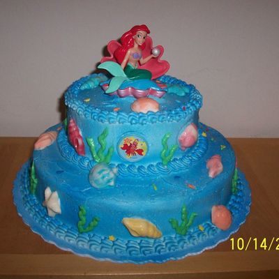 Little Mermaid Cake