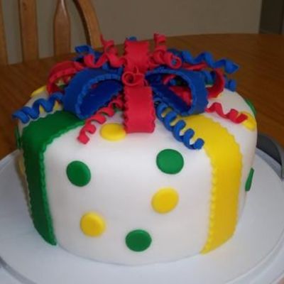 First Time Fondant Cake