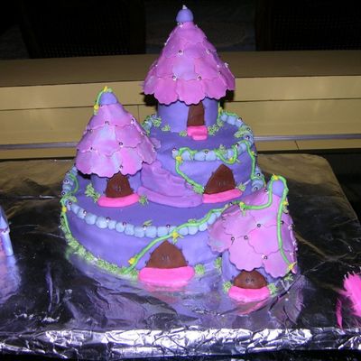 Purple Fantasy Castle