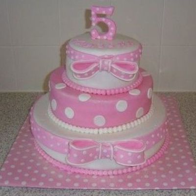 Pink Dot Cake