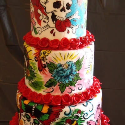 Tattoo Cake
