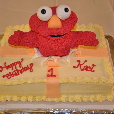 Elmo Cake