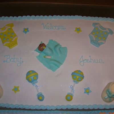 Baby Shower Cake