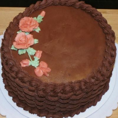 Chocolate Basketweave