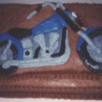 Motorcycle Grooms Cake