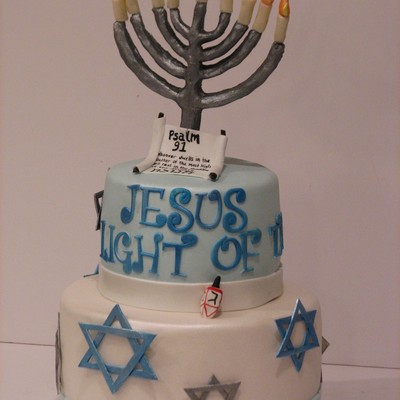 Chanukah Hanukkah/ Christmas Cake