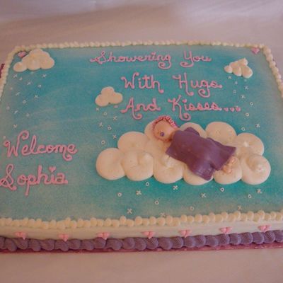 Showering Baby With Hugs And Kisses