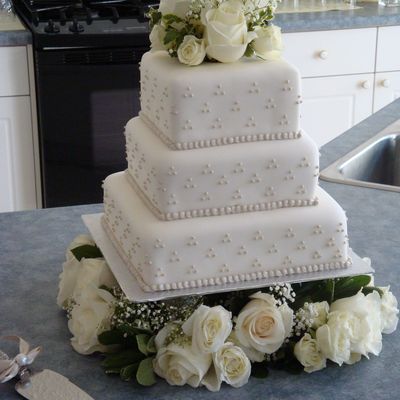 Swiss Dots And Roses