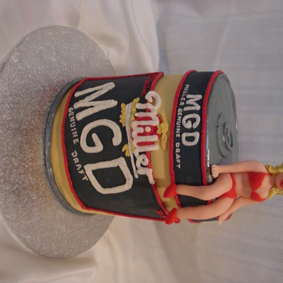 Mgd Beer And A Lady, What Can Be Better?