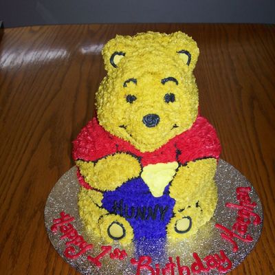 Whinnie The Pooh 3D Bear