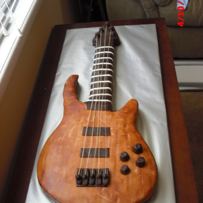 Guitar Groom's Cake