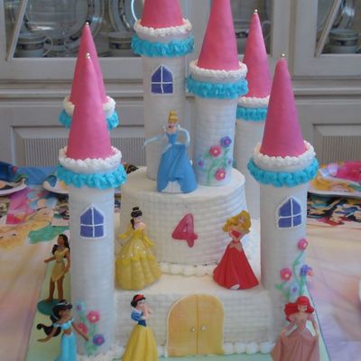 Castle Cake For Dd's Birthday