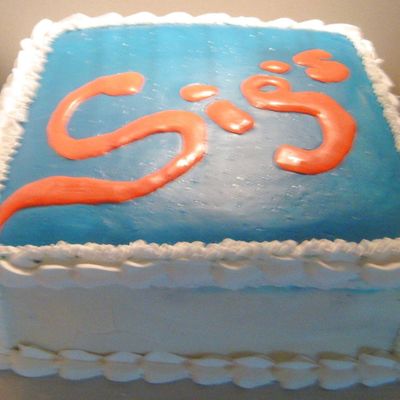 Fraternity Grooms Cake