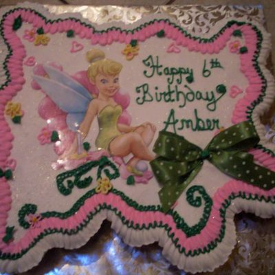 Cupcake Cake Tinkerbell