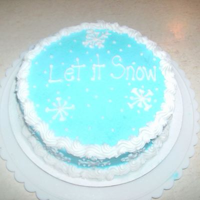 Snowflake Cake