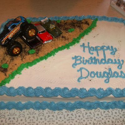 Monster Truck Bday Cake
