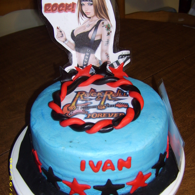 Rock N Roll Cake