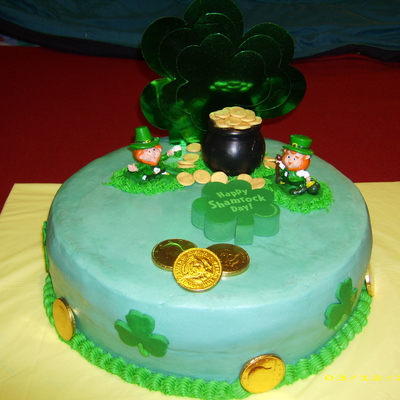 St. Patrick's Day Cake