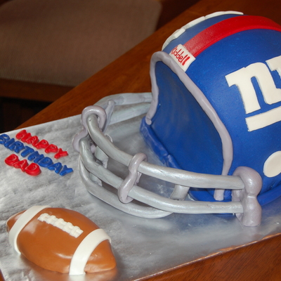 Giants Football Helmet