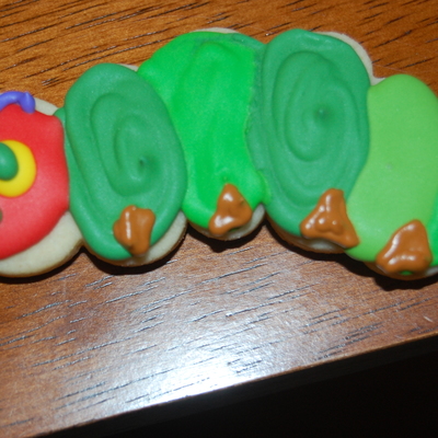 The Very Hungry Caterpillar Cookies