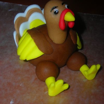Thanksgiving Cake Topper