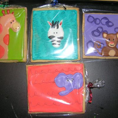Animal Cookies/baby Shower