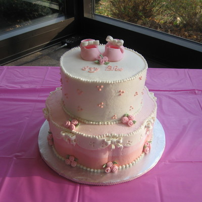 Baby Girl Disaster Cake