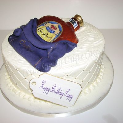 Crown Royal Birthday Cake