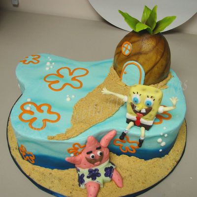 Sponge Bob Cake