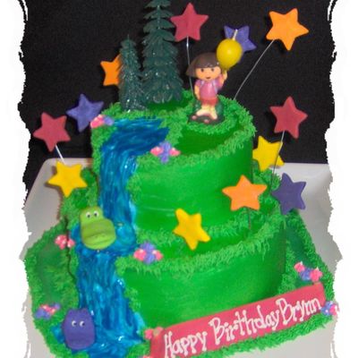 Dora Birthday Cake