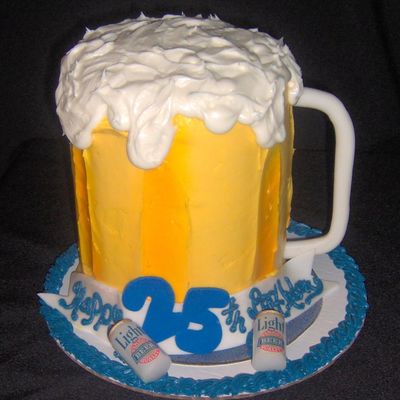 Birthday 'beer' Cake