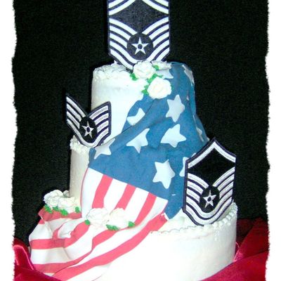Air Force Promotion Cake