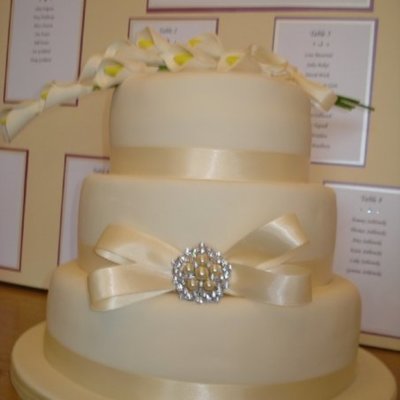 Ivory And Calla Lily Spray