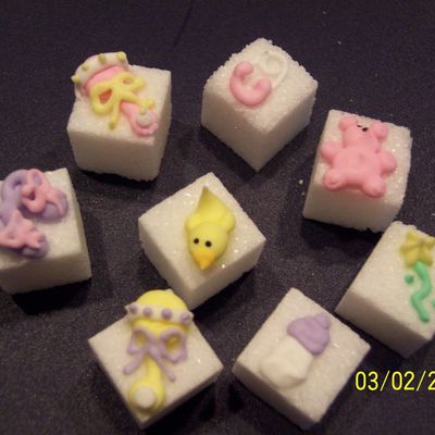 Decorated Sugar Cubes