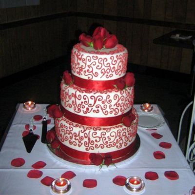 My First Wedding Cake.