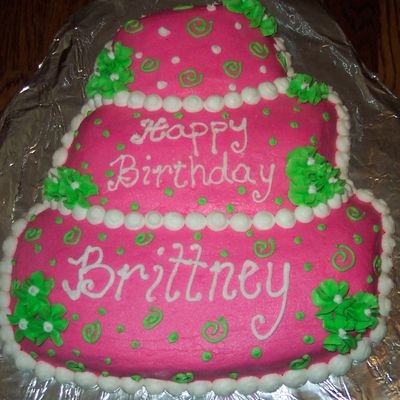 Pink/lime Green Topsy Turvey