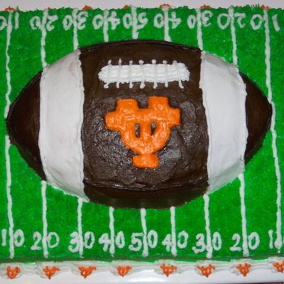 Ut Football Cake