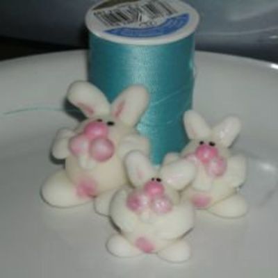 Fondant Bunnies