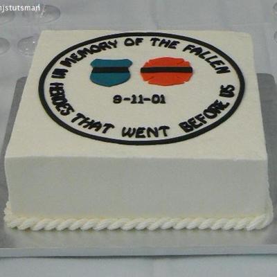 911 Groom's Cake