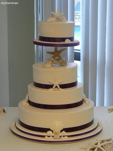Seashell Wedding Cake