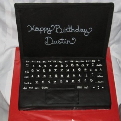 Laptop Cake