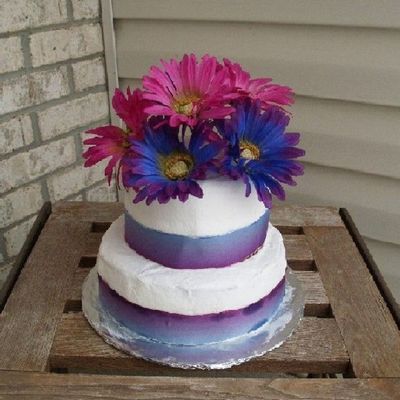 Practice Spring Wedding Cake